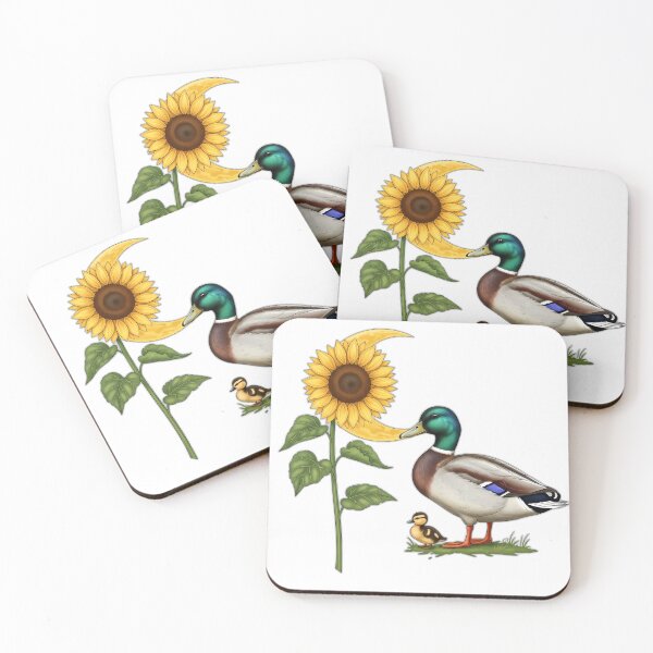 Item preview, Mother Mallard Sunflower Moon designed and sold by pumsquare.