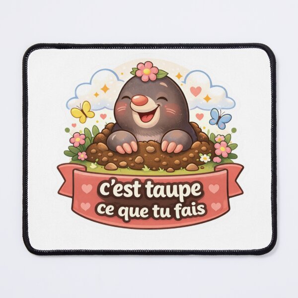 Item preview, Cute mole designed and sold by Crea2lulu.