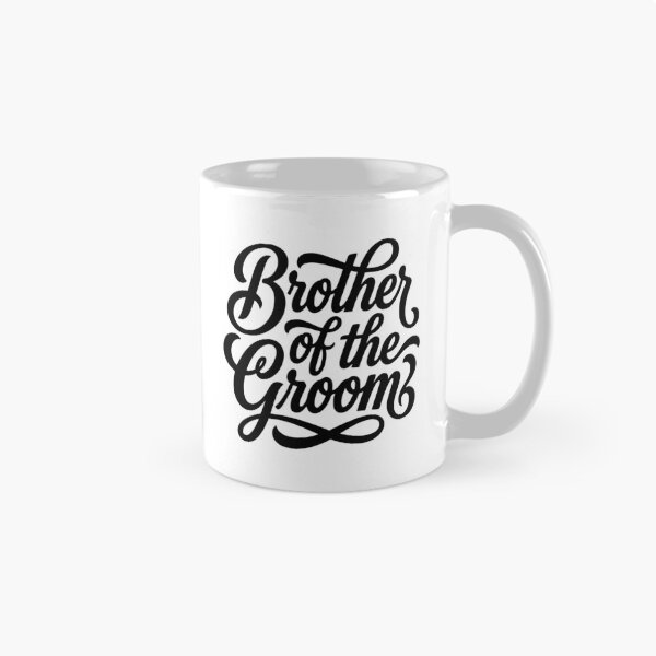 Item preview, Brother of the Groom Wedding Party Script Design designed and sold by AntiqueImages.