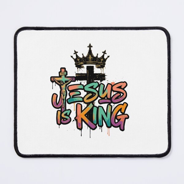 Item preview, Copy of Jesus Is My King Cool Motivational Christian designed and sold by w66aboo.