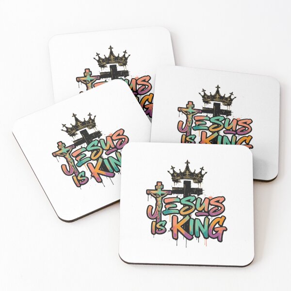 Item preview, Copy of Jesus Is My King Cool Motivational Christian designed and sold by w66aboo.