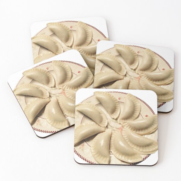 Item preview, Japanese or Chinese food gyoza dumplings Chinese food gyoza dumpling, cycle raw gyoza isolated on white background  designed and sold by pipikijung.