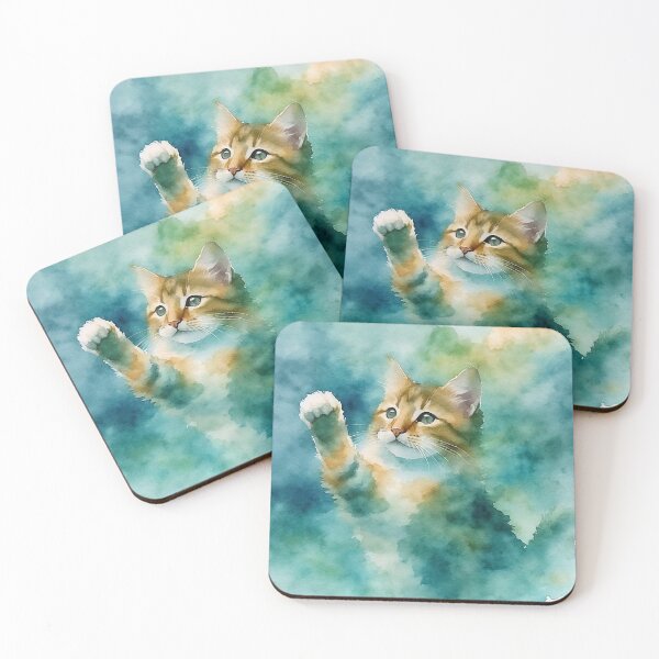 Item preview, Cat (4)- Signature Art Collection designed and sold by SadSacDesigns.