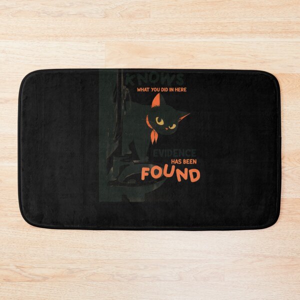 Item preview, Cat Knows What You Did In Here #992 designed and sold by triglavis-art.