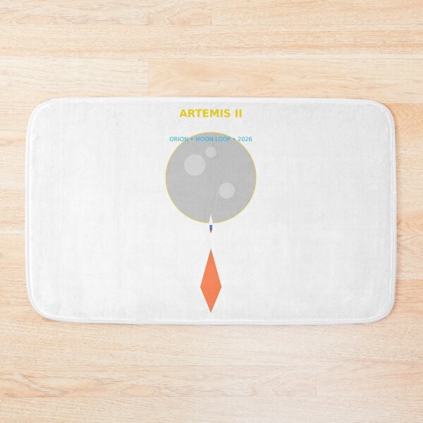 Item preview, Artemis II Moon Loop 2026 – Four Heroes, One Mission . designed and sold by Anime-Clothes1.