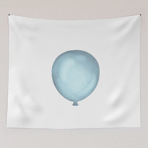 Item preview, Watercolor rainbow balloons designed and sold by Sweetvoilet.