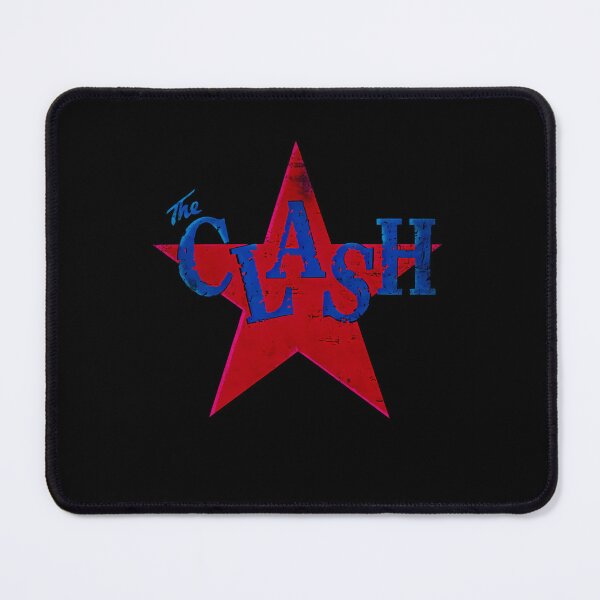 Item preview, The Clash Distressed Offset Star Graphic designed and sold by TrendShop23.