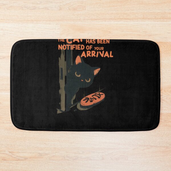 Item preview, Cat Notified Your Arrival #429 designed and sold by triglavis-art.