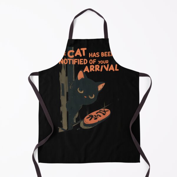 Item preview, Cat Notified Your Arrival #429 designed and sold by triglavis-art.