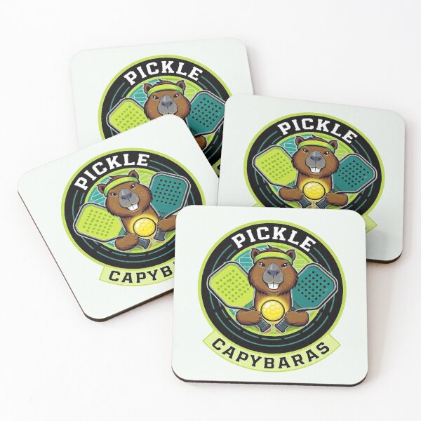 Item preview, Pickleball Capybaras Funny Pickleball Design designed and sold by PixelQ.