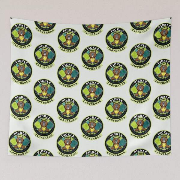 Item preview, Pickleball Capybaras Funny Pickleball Design designed and sold by PixelQ.