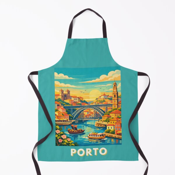 Item preview, Porto Portugal Vintage Travel Art designed and sold by MatthewHeights.