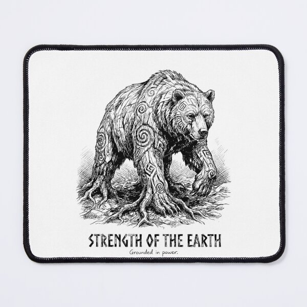 Item preview, Rooted Bear Totem - Animal Totemism designed and sold by bapupa.