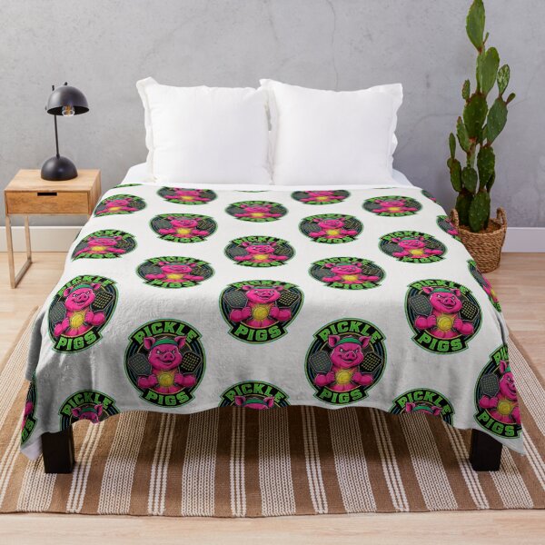 Item preview, Pickleball Pigs Funny Pickleball Player Design designed and sold by PixelQ.