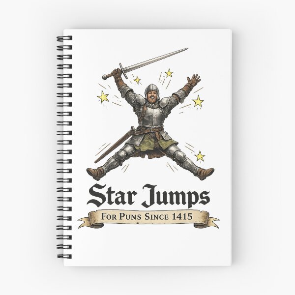 Item preview, Star Jumps for puns designed and sold by LongpointHEMA.