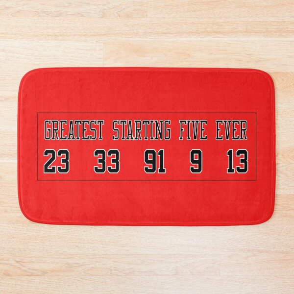 Item preview, Bulls greatest starting 5 designed and sold by ZlifeZsportsZ.