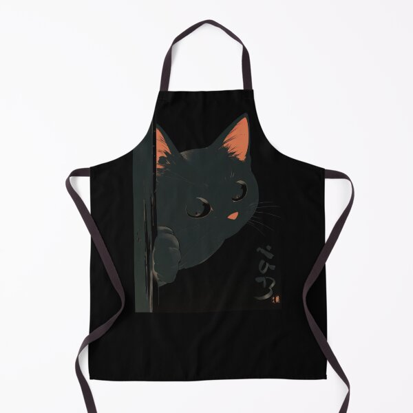 Item preview, Hilarious Black Cat Bathroom #179 designed and sold by triglavis-art.
