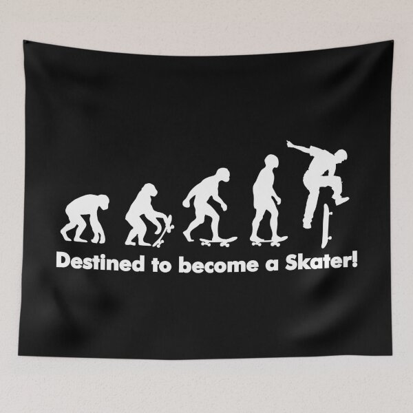 Item preview, Destined to Become a Skater – Cool Skateboarding Vibes Graphic Design designed and sold by artworkathome.