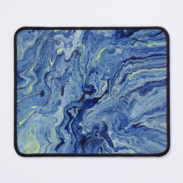 Item preview, Glacial Currents: Blue Flow Abstraction designed and sold by MaryLOwen85.