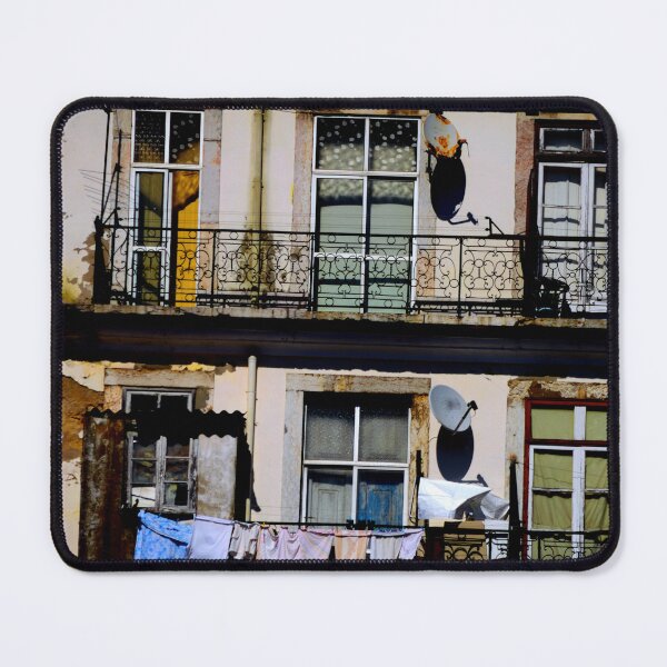 Item preview, Urban Balcony Life with Hanging Laundry designed and sold by onubi.