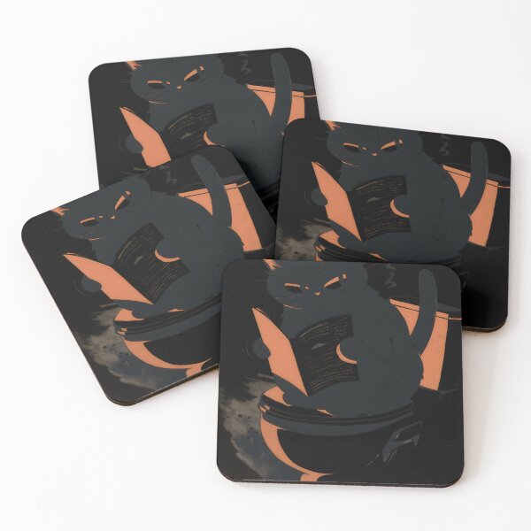 Item preview, Sassy Black Cat Bathroom #868 designed and sold by triglavis-art.