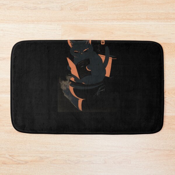 Item preview, Sassy Black Cat Bathroom #868 designed and sold by triglavis-art.