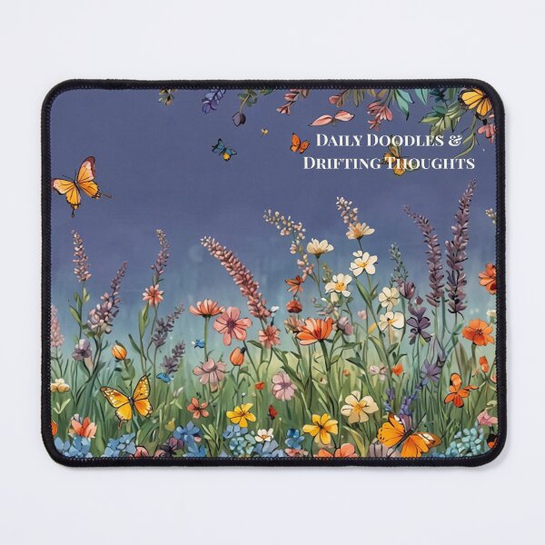 Item preview, Daily Doodles and Drifting Thoughts Floral Meadow designed and sold by mythographiaart.