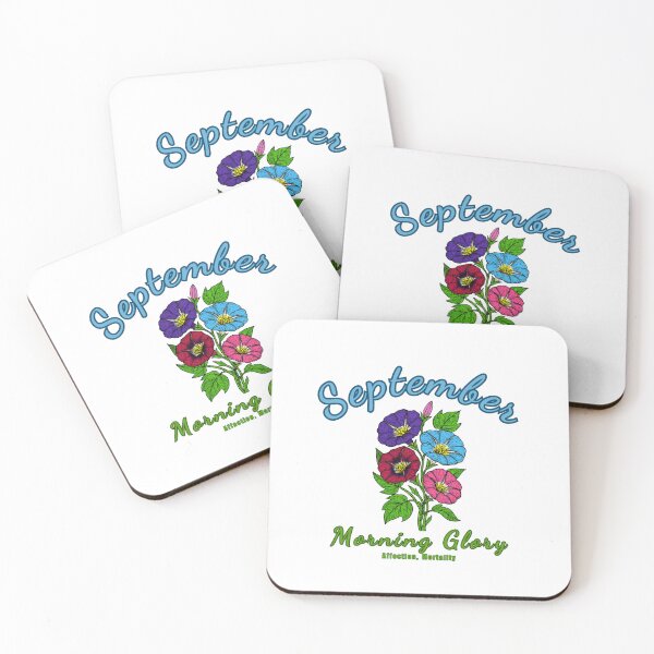 Item preview, September Birth Flower - Morning Glory designed and sold by DixieGirlStudio.