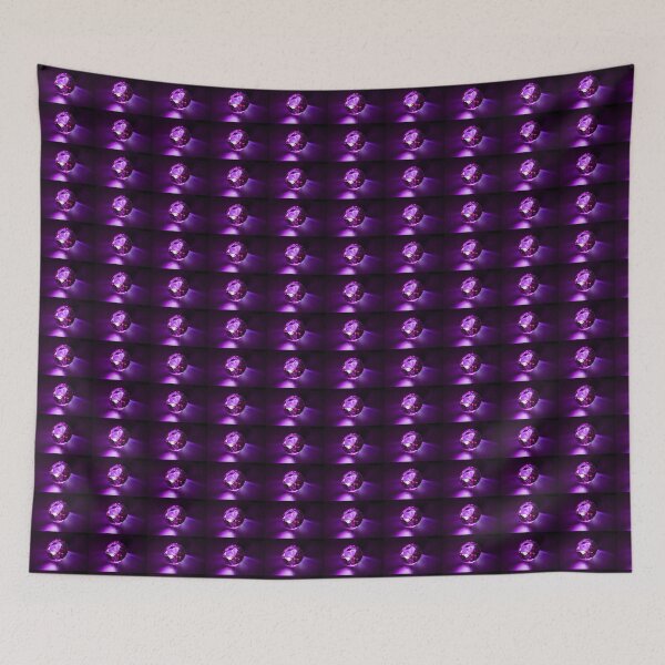 Item preview, Radiant Faceted Purple Gemstone designed and sold by ea-photos.