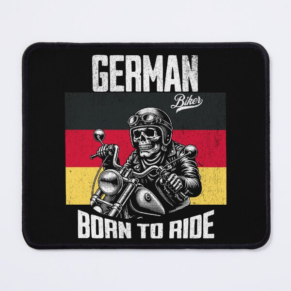 Item preview, German Biker Lover – Motorcycle Lifestyle & Freedom Statement designed and sold by Unikat.SE.