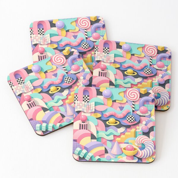 Item preview, Bubblegum Maximalism Pastel Bash designed and sold by WAUZ.