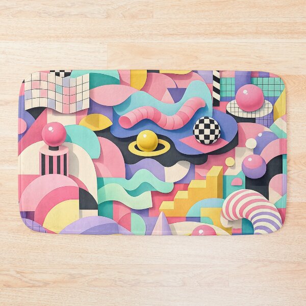 Item preview, Bubblegum Maximalism Pastel Bash designed and sold by WAUZ.