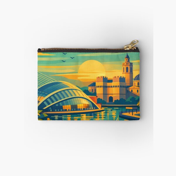 Item preview, Valencia Spain Vintage Travel Art designed and sold by MatthewHeights.