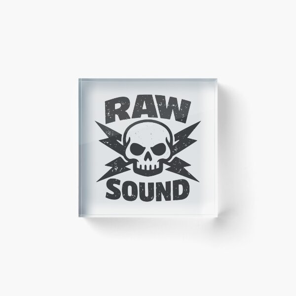 Item preview, Raw Sound Skull Lightning designed and sold by SnappyPNG.