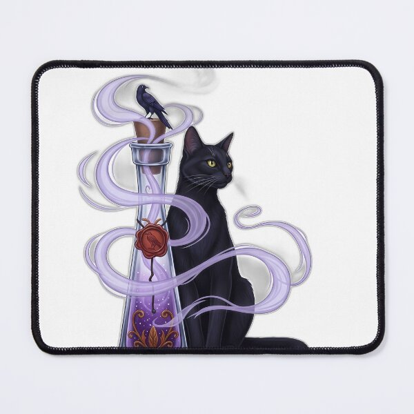 Item preview, Black Cat Apothecary Bottle designed and sold by IllumeInk.