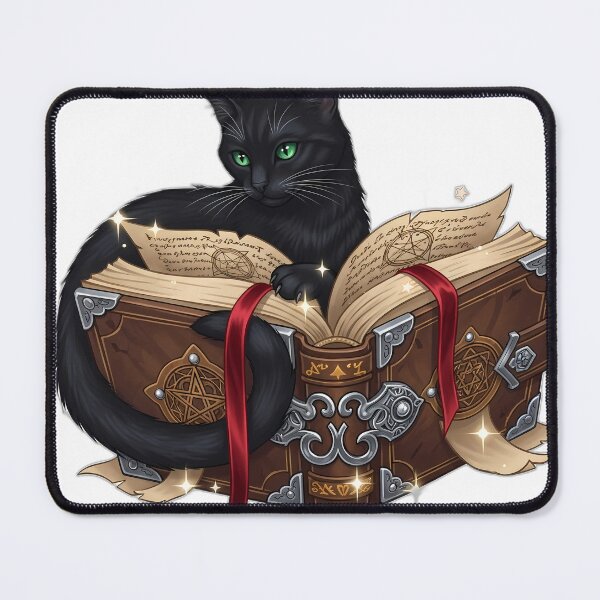 Item preview, Black Cat Spellbook Bookmark designed and sold by IllumeInk.