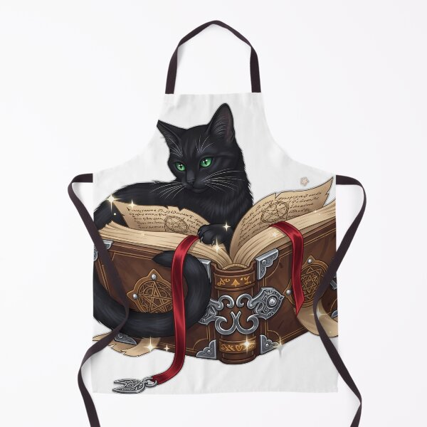 Item preview, Black Cat Spellbook Bookmark designed and sold by IllumeInk.