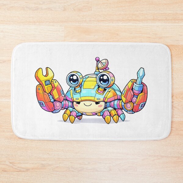 Item preview, Robot Crab Futuristic Sci Fi Design designed and sold by SoftSproutstu.