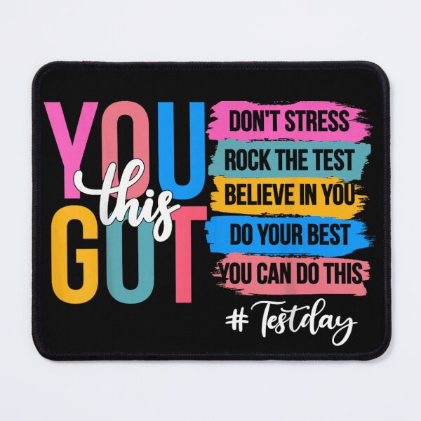 Item preview, You Got This Rock The Test Student Motivation Exam Day Inspiration designed and sold by DuneHaicna.