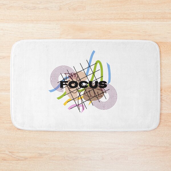 Item preview, Focus-Abstract Geometric Minimalist Typography Design  designed and sold by Palette _Vibes.