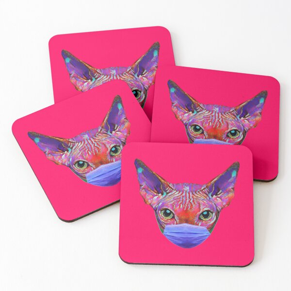 Item preview, Warhol's cat with mask designed and sold by Art-Joseph.