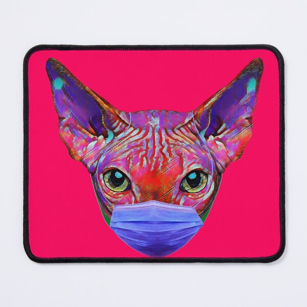 Item preview, Warhol's cat with mask designed and sold by Art-Joseph.