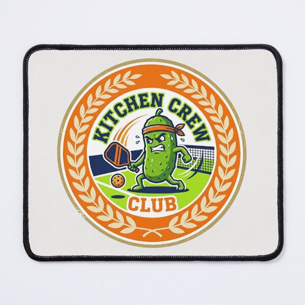 Item preview, Pickleball Kitchen Crew Club Funny Pickle designed and sold by PixelQ.