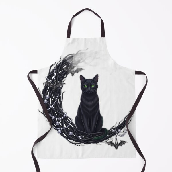 Item preview, Black Cat Pearl Bell Arch designed and sold by IllumeInk.