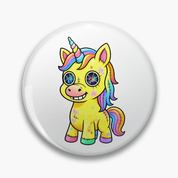 Item preview, Creepy Unicorn Dark Fantasy Cute Design designed and sold by SoftSproutstu.