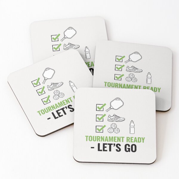Item preview, Pickleball Tournament Ready - Let's Go designed and sold by PixelQ.