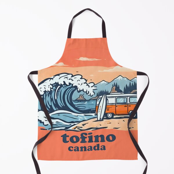 Item preview, Tofino British Columbia Canada Cute Surfing Retro Canada designed and sold by HowToCanadian.
