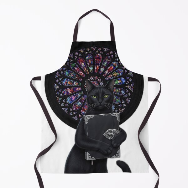 Item preview, Black Cat Rose Window Journal designed and sold by IllumeInk.