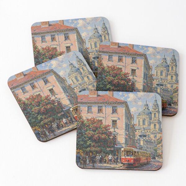 Item preview, Street Scene from Prague designed and sold by sid1802.