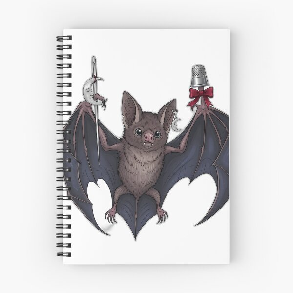 Item preview, Celestial Bat Sewing Charm designed and sold by IllumeInk.